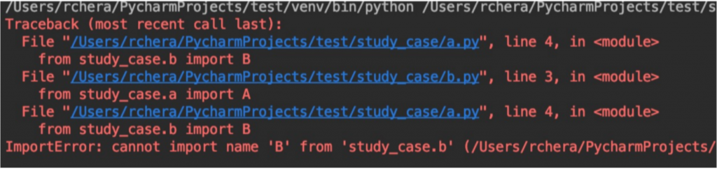 Python:关于py文件之间相互import的问题